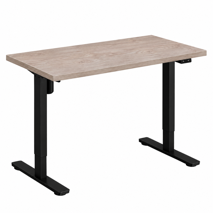 Escalate England Oak Electric Height Adjustable Desk