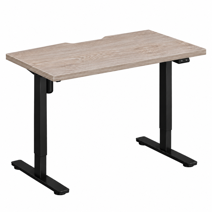 Escalate England Oak Electric Height Adjustable Desk