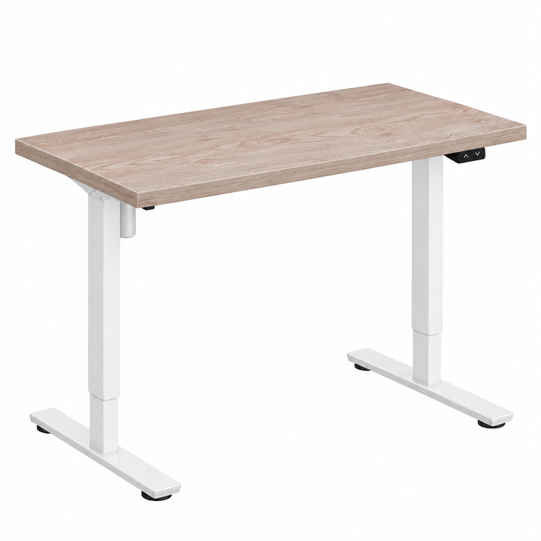 Escalate England Oak Electric Height Adjustable Desk