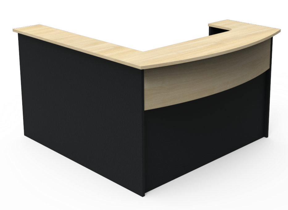 Excel Bow Front Reception Desk