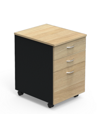 Excel Mobile Pedestal 2 Drawer + 1 File