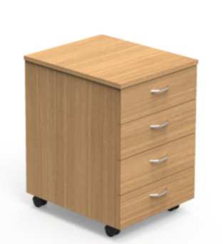 Excel Mobile Pedestal 4 Drawer