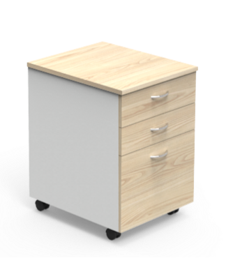 Excel Mobile Pedestal 2 Drawer + 1 File
