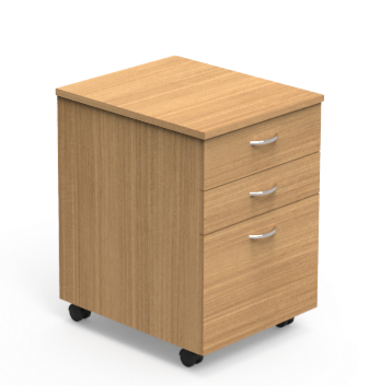 Excel Mobile Pedestal 2 Drawer + 1 File