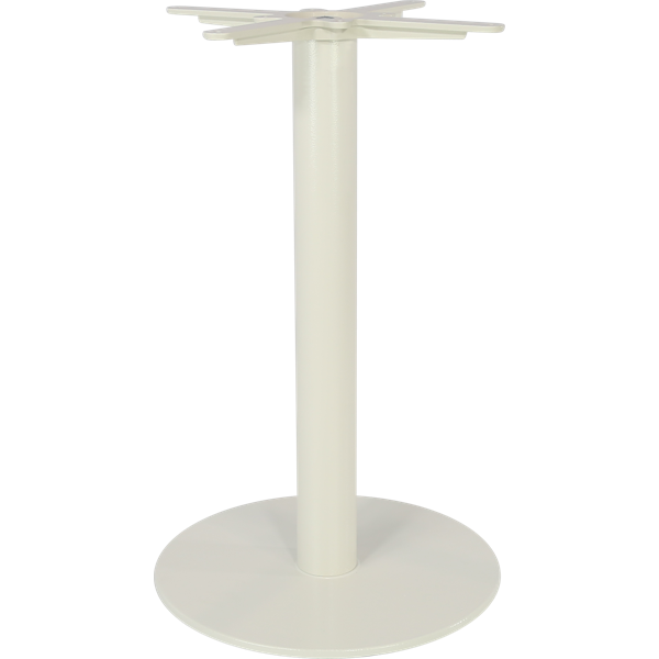 Durafurn Disco Table Base White - 450Dia