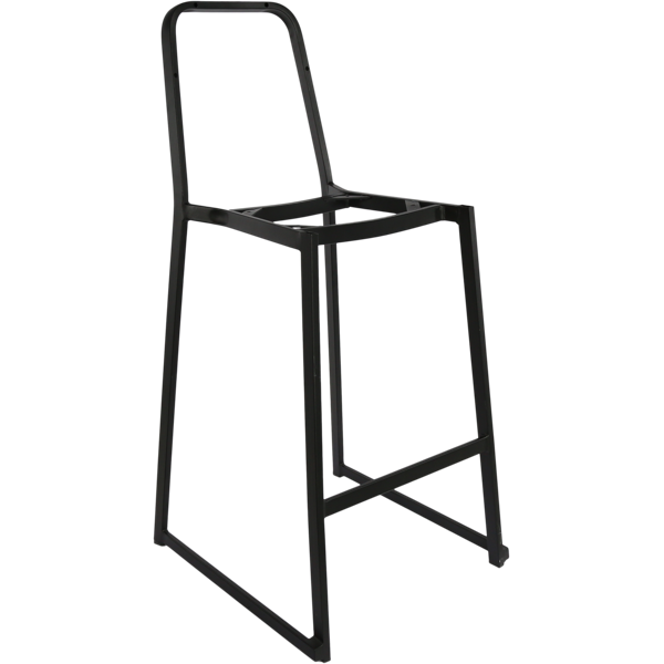 Durafurn Denver Barstool - Black Metal Frame