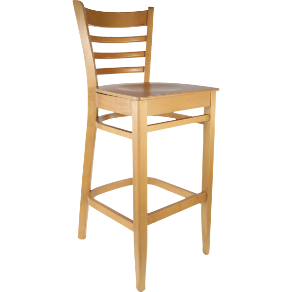 Durafurn Florence Barstool - Natural - Ply Seat
