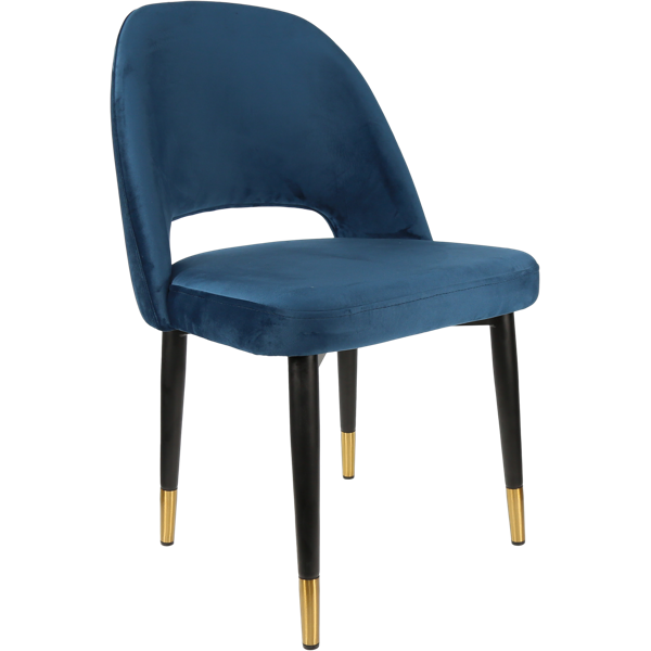 Durafurn Semifreddo Chair with Black Metal 450h Legs