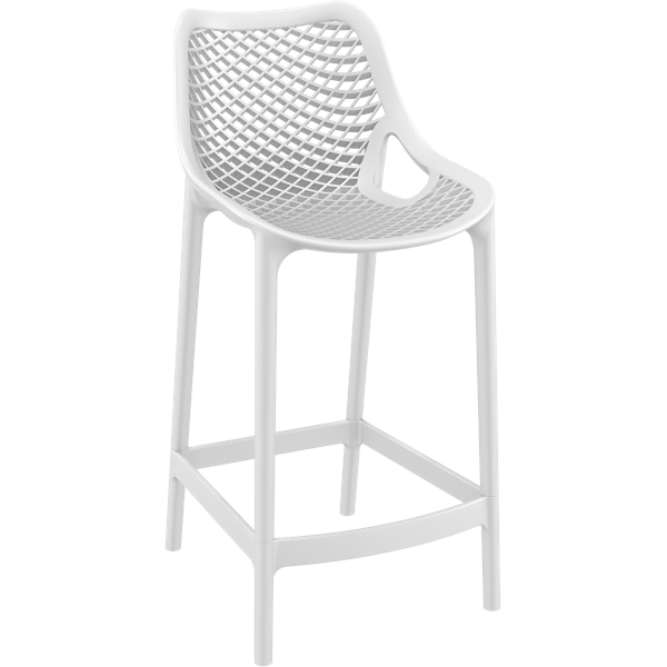 Siesta Air Bar Stool  65cm (Counter Height) - White