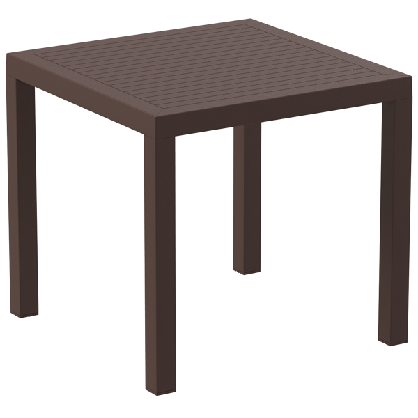 Siesta Ares 80 Table - Chocolate