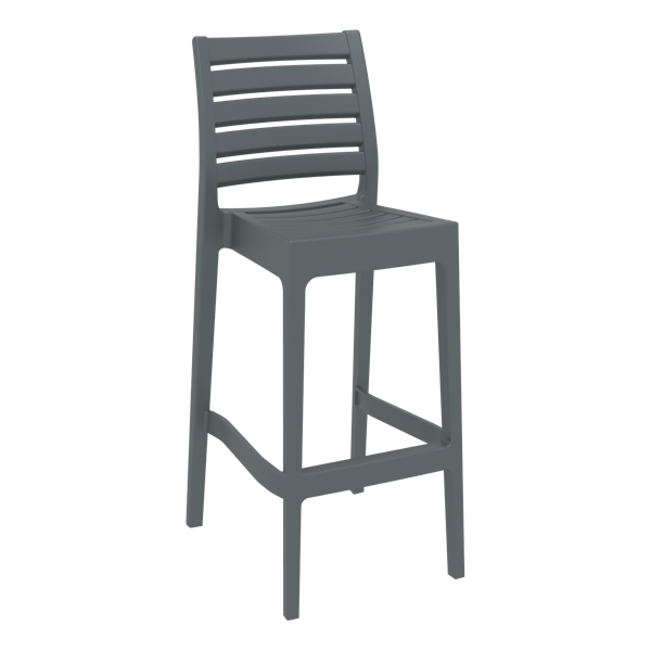 Siesta Ares Bar Stool 75cm (Dry Bar Height) - Anthracite