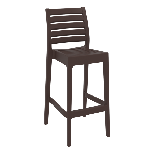 Siesta Ares Bar Stool 75cm (Dry Bar Height) - Chocolate