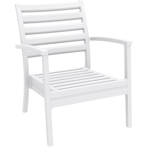 Siesta Artemis XL Lounge Arm Chair - White