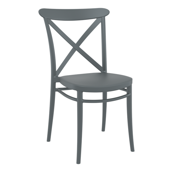 Siesta Cross Chair - Anthracite