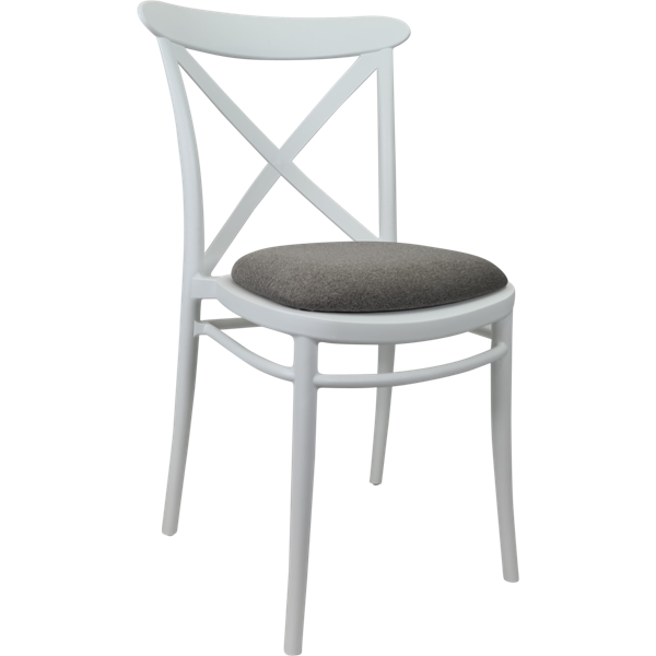Siesta Cross Back Chair  with Cushion
