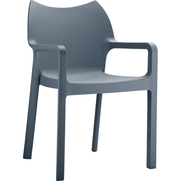 Siesta Diva Arm Chair - Anthracite