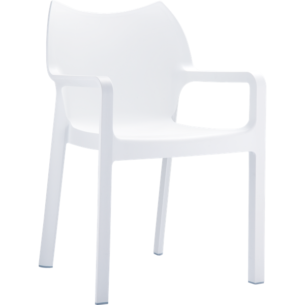 Siesta Diva Arm Chair - White