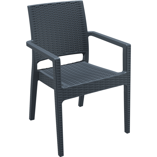 Siesta Ibiza Arm Chair - Anthracite