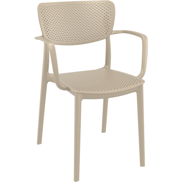 Siesta Loft Arm Chair - Taupe