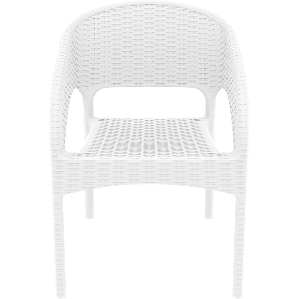 Siesta Panama Arm Chair - White