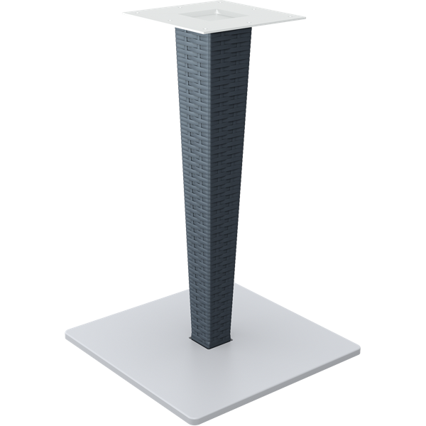 Siesta Riva Table Base - Anthracite