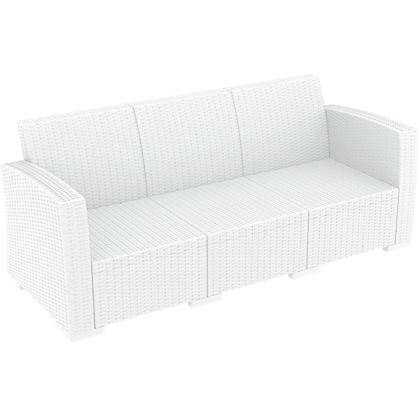 Siesta Monaco Lounge Sofa XL - White - No cushion