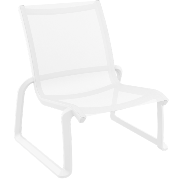 Siesta Pacific Lounge Chair - White