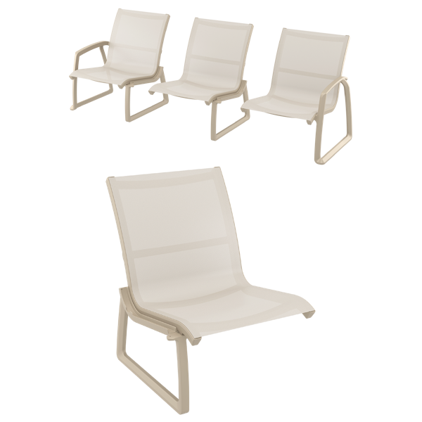 Siesta Pacific Lounge Extension Part - Taupe