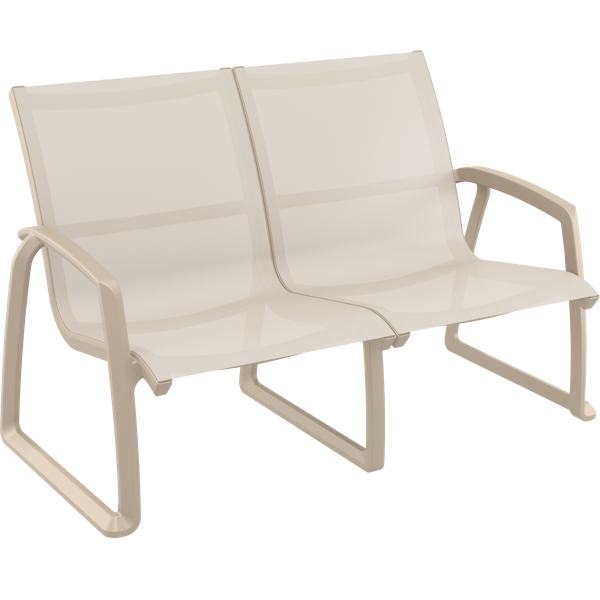 Siesta Pacific Lounge Sofa Arm Chair - Taupe