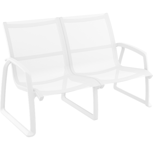 Siesta Pacific Lounge Sofa Arm Chair - White