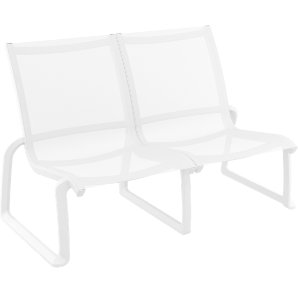 Siesta Pacific Lounge Sofa Chair - White