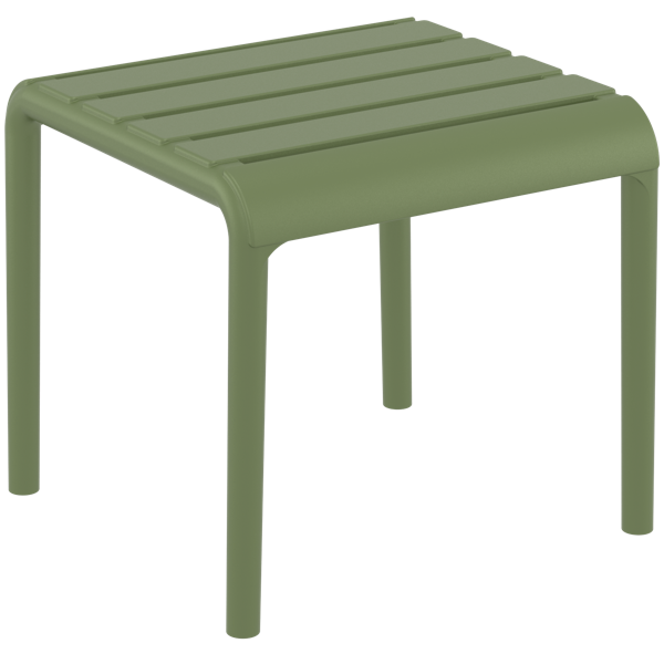 Siesta Paris Side Table/Footrest - Olive Green