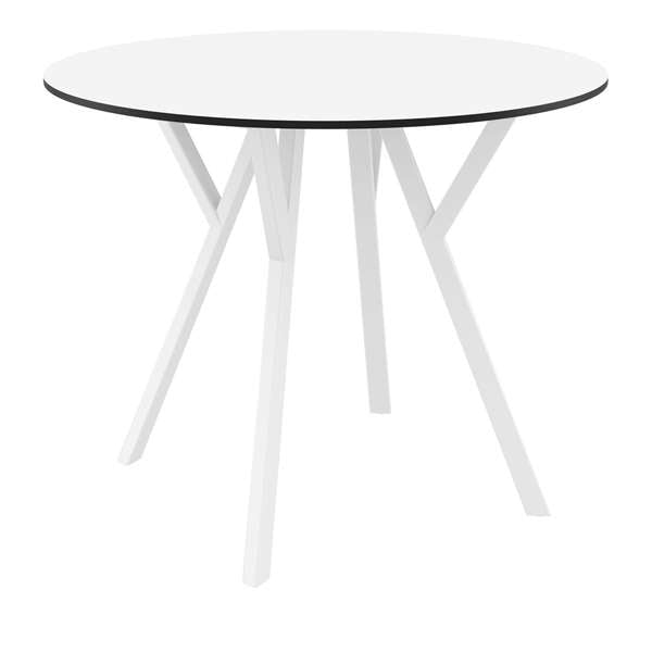Siesta Max Table 90 Round - White