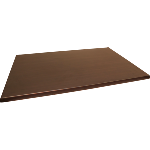 Werzalit Wenge 1200x800mm Rectangle Duratop by SM France