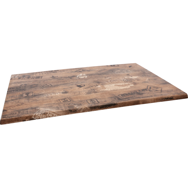 Werzalit Ex Works 1200x800mm Rectangle Duratop by SM France