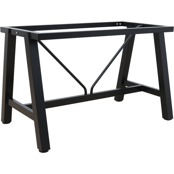 Durafurn A Frame - 720mm Table Height Frame - 1140mmL - Black