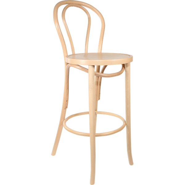 Paged Bentwood 750 Stool - Natural