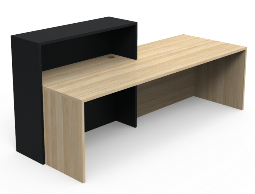 Finesse Reception Desk Angle Hob