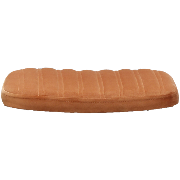 Durafurn Tiramisu Seat Pad - Burnt Orange Velvet