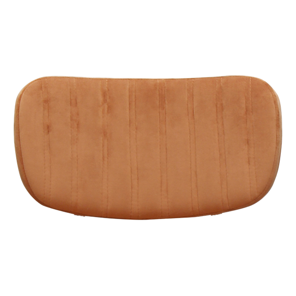 Durafurn Tiramisu Backrest - Burnt Orange Velvet