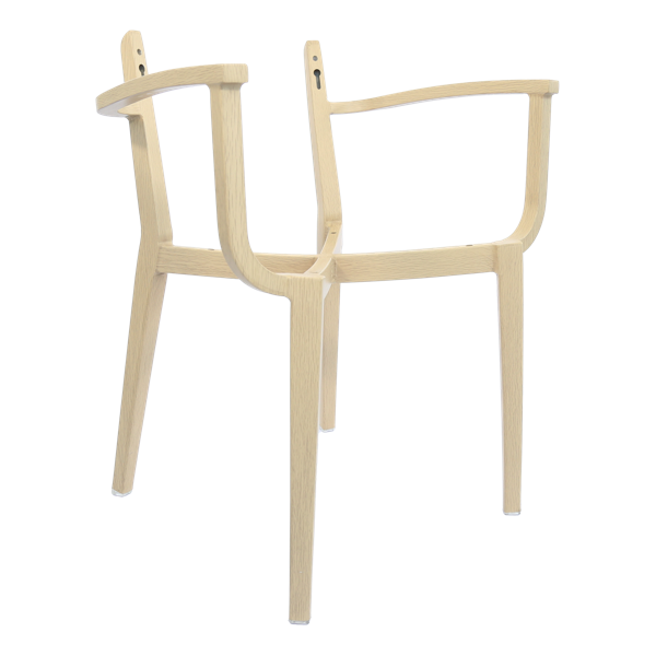 Durafurn Atlanta Armchair Frame - Oak