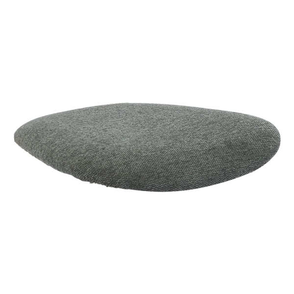 Durafurn Atlanta Stackable Seat Pad - Dark Grey Fabric