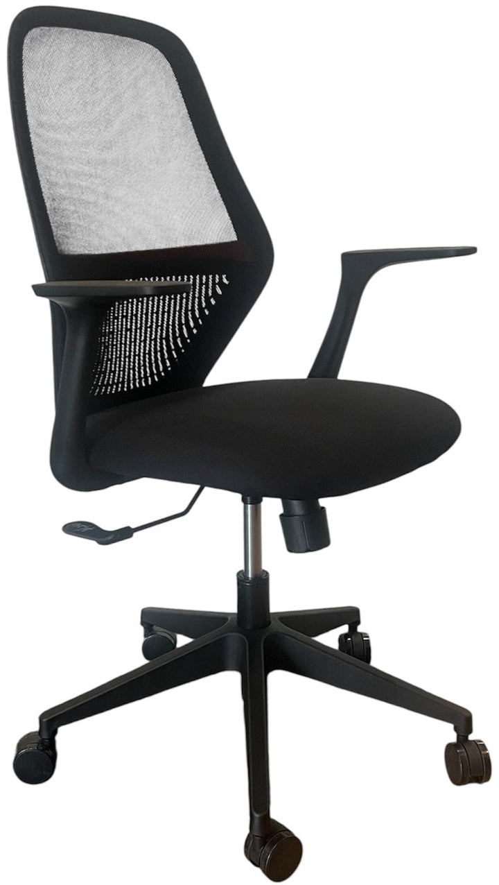 Flower Ergonomic Mesh Gaslift Office Chair Black