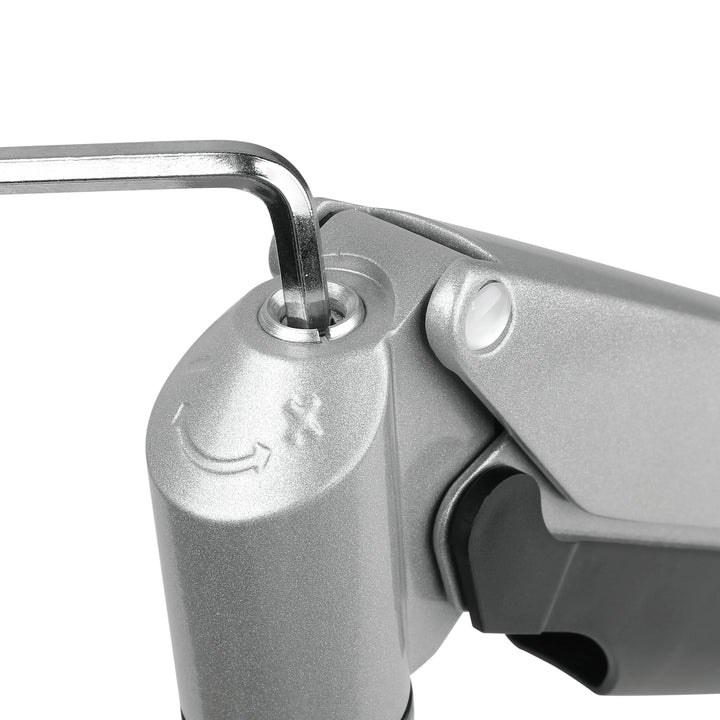 Ergo Spring Silver Single Monitor Arm