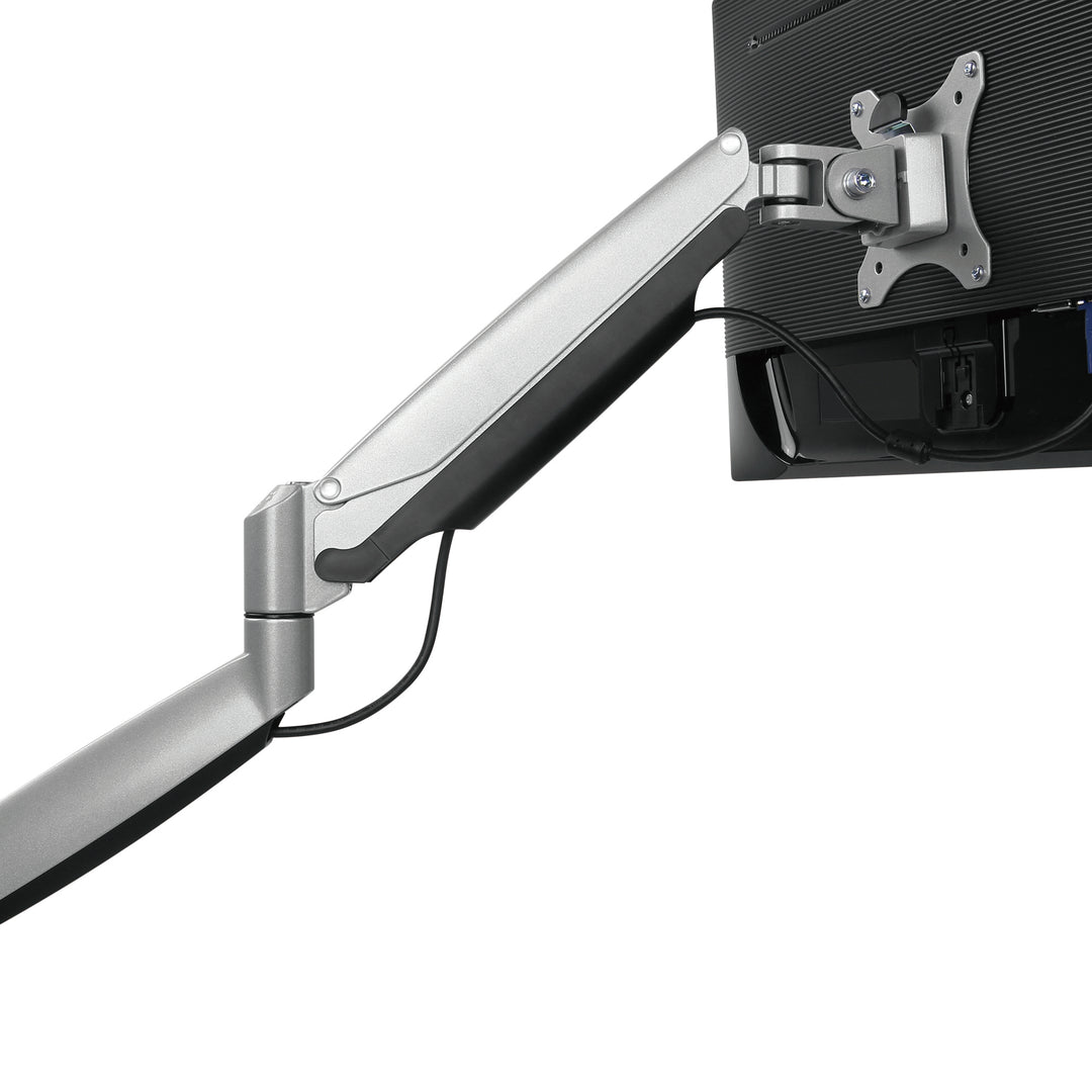 Ergo Spring Silver Single Monitor Arm