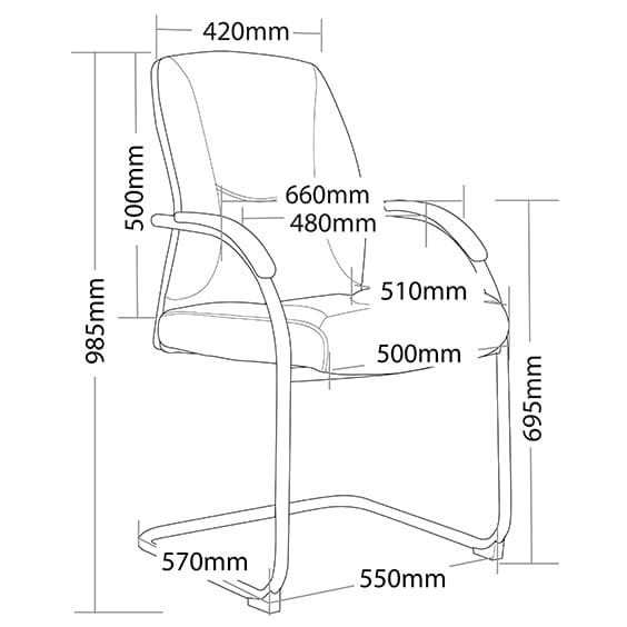 Hilton Visitor Chair