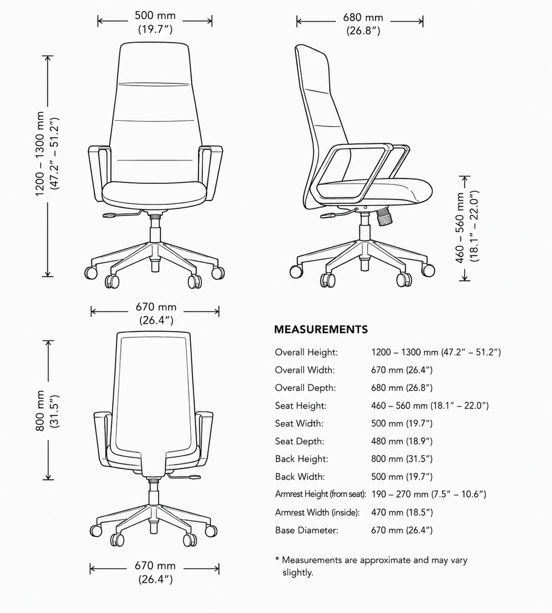 Hale Executive Chair