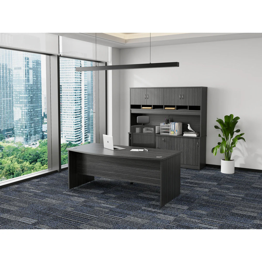 Active Bow Front Executive Desk