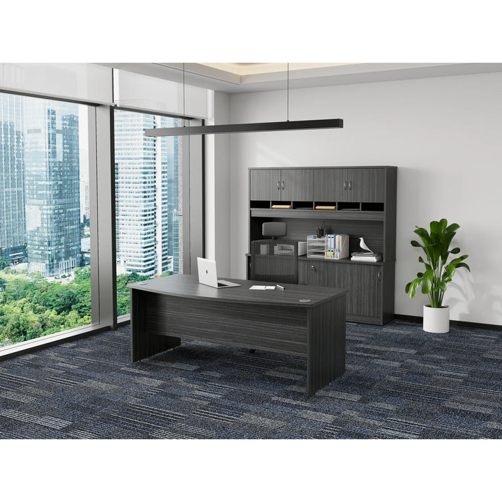Active Bow Front Executive Desk