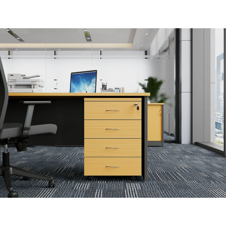 Active Mobile Pedestal 4 Drawer